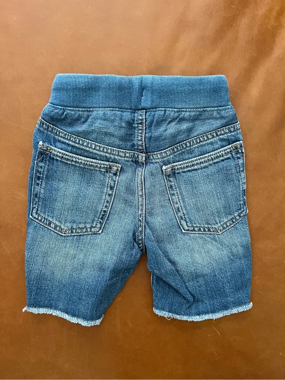 GAP Baby Denim Cotton Cut-off Shorts, 4yrs